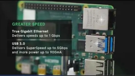 Горячая продажа, оригинальная компьютерная плата Raspberry Pi 4 RAM 4 ГБ