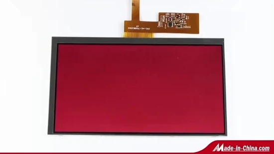 Модуль интерфейса TFT LCD экрана 1024*600 Lvds 7 дюймов IPS TFT LCD применяется для портативного устройства